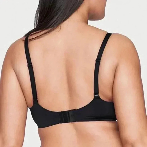 Victoria's Secret Lightly Lined Wireless T-Shirt Bra Black Size 38D - Picture 2 of 9